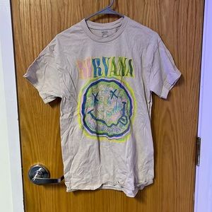 Nirvana trippy t-shirt
